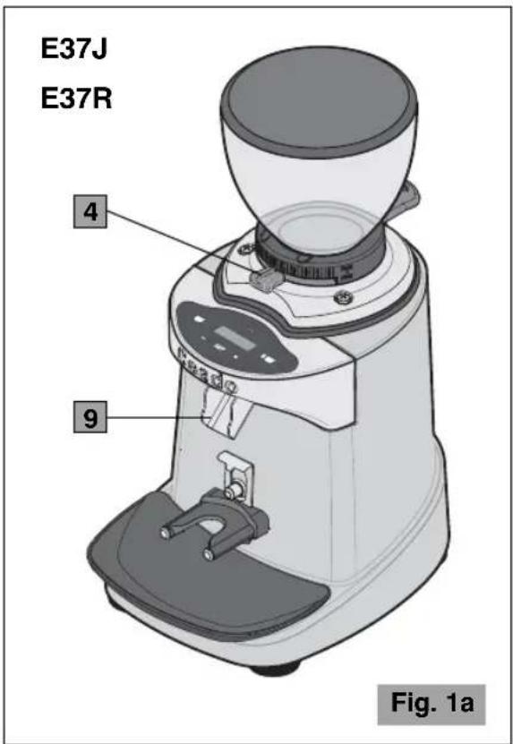 Ceado E37S - Particularidad del modelo E37K (Fig. 1b) - 1