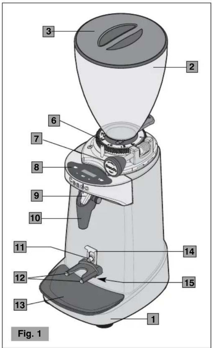 Ceado E37S - COFFEE GRINDER E37J, E37R, E37S, E37SL, E37T and E37K - 1