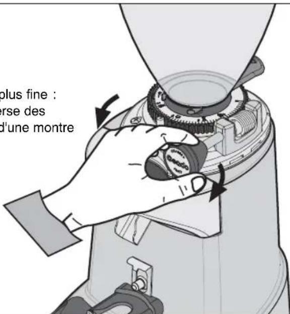 Ceado E37S - RÉGLAGE MOUTURE - 3