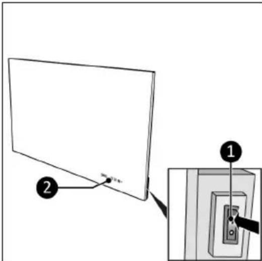 Eurom Sani 600 Mirror - FÖRSIKTIGHET - 1