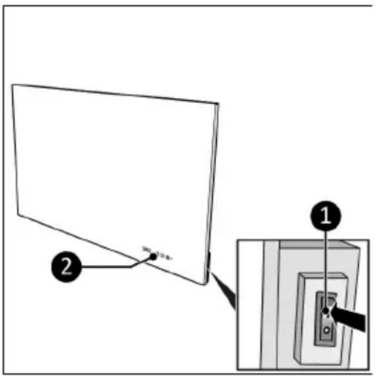 Eurom Sani 600 Mirror - VYSTRAHA - 1