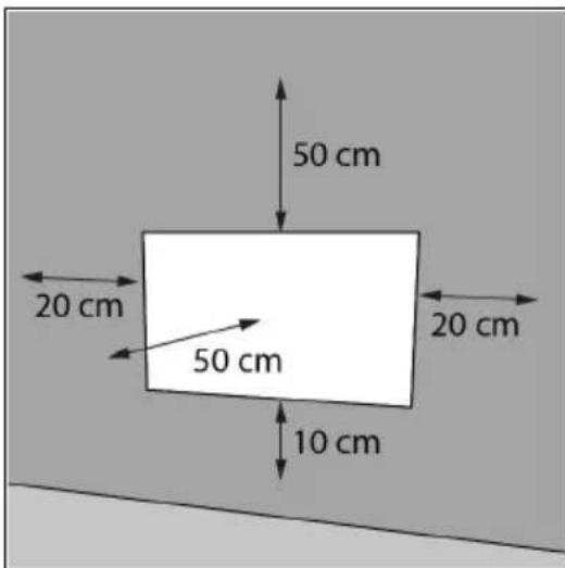 Eurom Sani 600 Mirror - CAUTION - 1