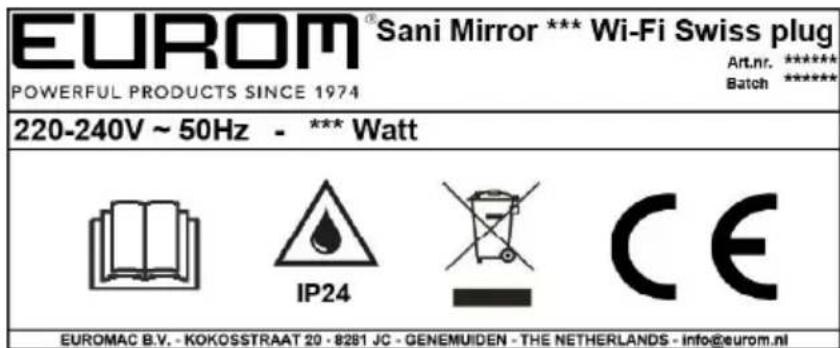 Eurom Sani 600 Mirror - Obrázek 74. - 1