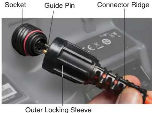 RIDGID SeeSnake Mini - Connecting to the Monitor - 1