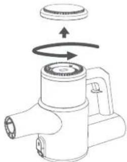 Roidmi Z1 - B) nettoyage du filtre arrière - 1