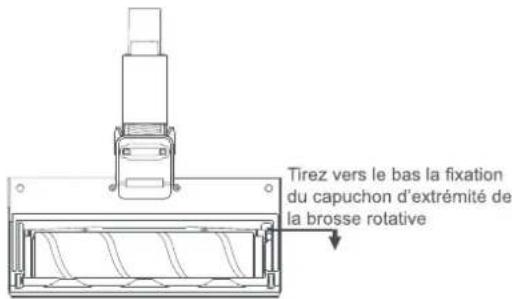 Roidmi Z1 - C) nettoyage de la roue rotative - 1