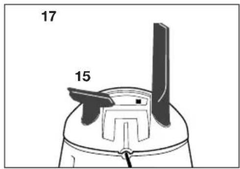 THOMAS Power Pack 1620C - Geräteabbildung · Appliance diagram · Schéma de l'appareil · Apparaatafbeelding · Ilustra ci ones del aparato Ilustração do aparelho · A készülék es tartozékai · Aletin Tanitmi · Rysunek odkurzacza · Иобрахенья пибopa - 3
