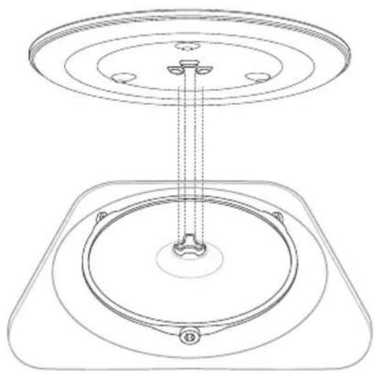 BREVILLE the Compact Wave Soft Close BMO650 - CÓMO COLOCAR EL PLATO GIRATORIO - 1
