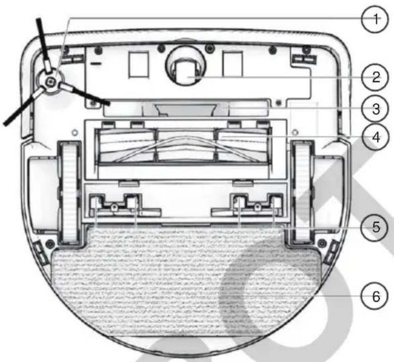 Hobot LEGEED7 - Dessous - 1