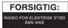 HQ FN16B - Sikkerhedsforholdsregler: - 2