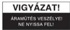 HQ FN16B - Biztonsági óvintézkedések: - 2