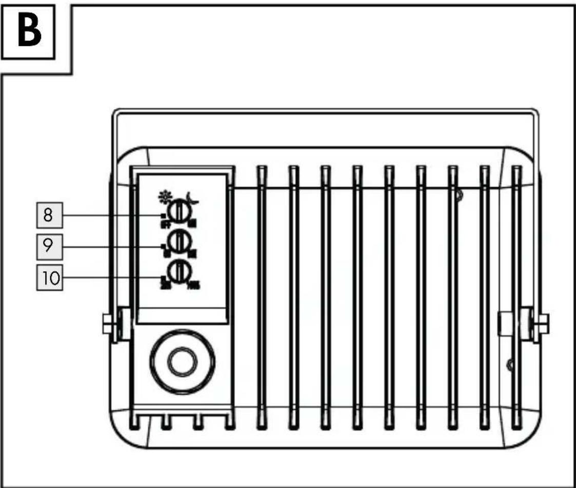 Livarno Lux HG09583B - LED FLOODLIGHT 22 W - 2