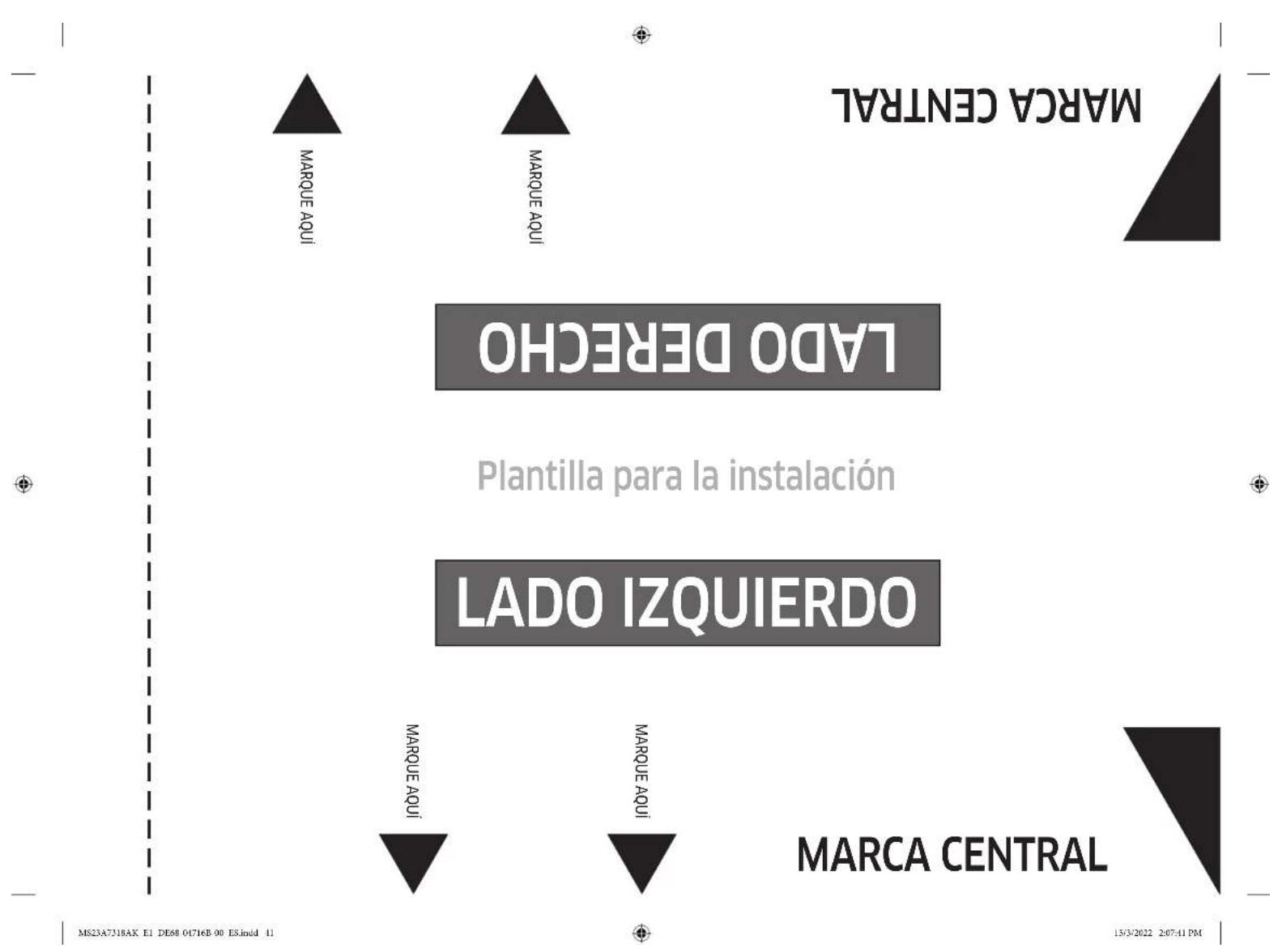 SAMSUNG MS23A7318AK - Especillasiones Tecnicas - 1