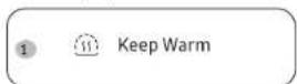 SAMSUNG MS23A7318AK - como usar "Keep Warm" (Mantener caliente) - 1