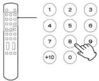 Esoteric K05Xs - Utilice los botones numéricos para selectionar las pistas que deben programar. - 1