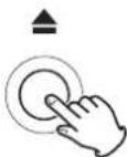 Esoteric K05Xs - Press the tray open/close () button. - 1