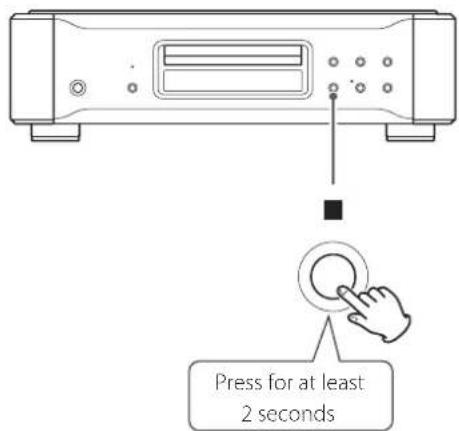 Esoteric K05Xs - Changing the playback area - 1