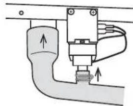 GE UNC15NPRII - CONNECT DRAIN PUMP TO ICE MACHINE - 2