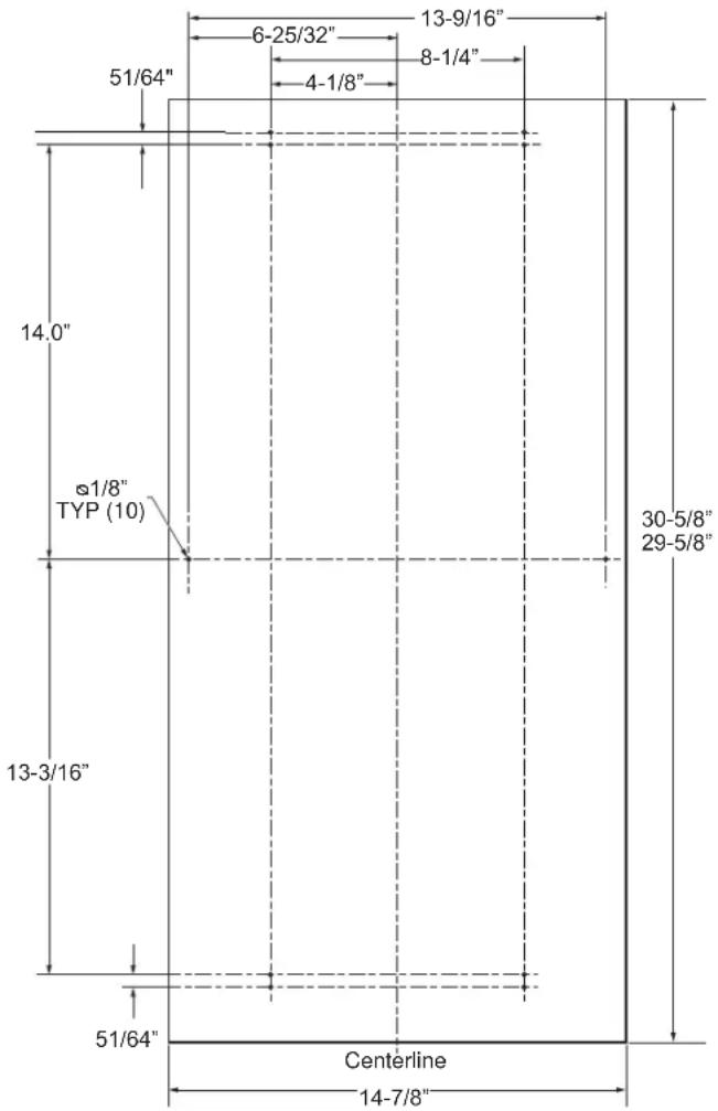 GE UNC15NPRII - For Custom Panel: - 2