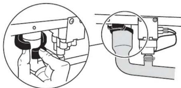 GE UNC15NPRII - CONNECT DRAIN PUMP TO ICE MACHINE - 3