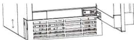 GE UNC15NPRII - TOE KICK LOCATION - 4