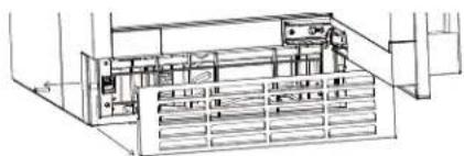 GE UNC15NPRII - TOE KICK LOCATION - 1