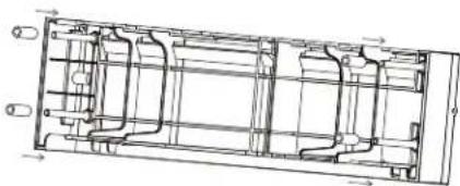 GE UNC15NPRII - TOE KICK LOCATION - 3
