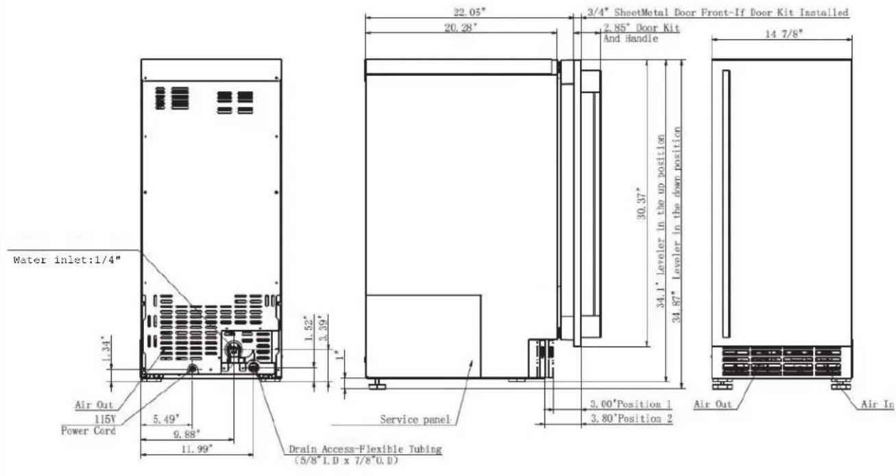 GE UNC15NPRII - Notes d'installation - 1