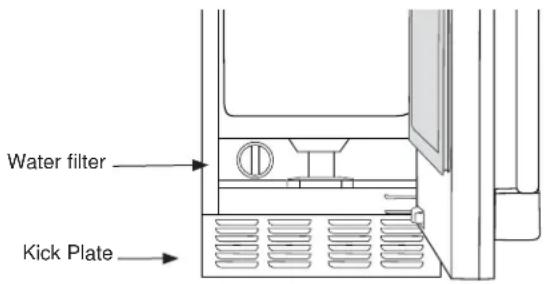 GE UNC15NPRII - Replacing the Filter - 1