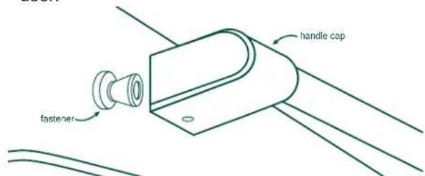 GE UNC15NPRII - HANDLE REVERSING INSTRUCTIONS - 2