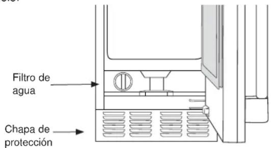 GE UNC15NPRII - Reemplazo del Filtro - 1