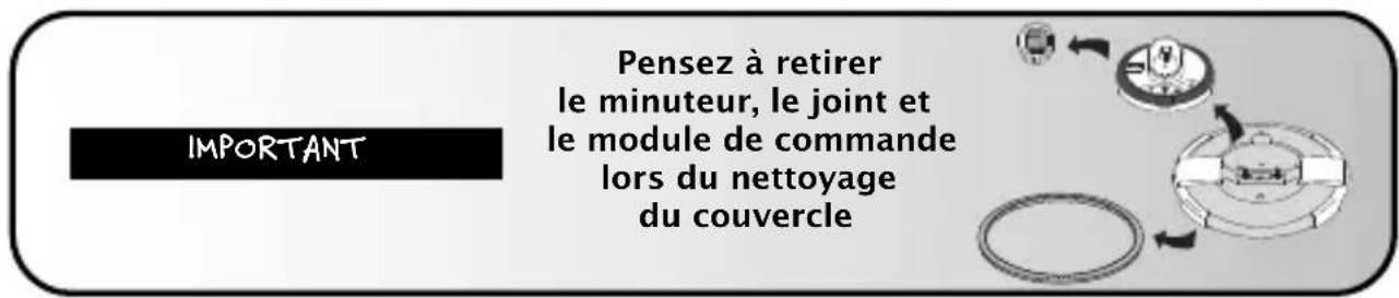 TEFAL Acticook P43014 - Utilisation du minuteur - 5