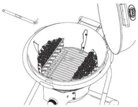 Rösle No.1 F50 AIR - Indirect barbecueing method - 2