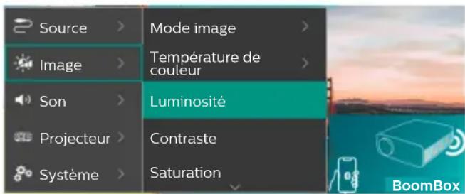 PHILIPS NeoPix 320 NPX320 - Réglages de l'image - 1