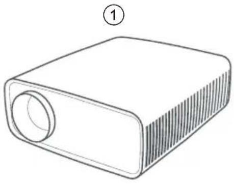 PHILIPS NeoPix 320 NPX320 - Contenu de la boîte - 1