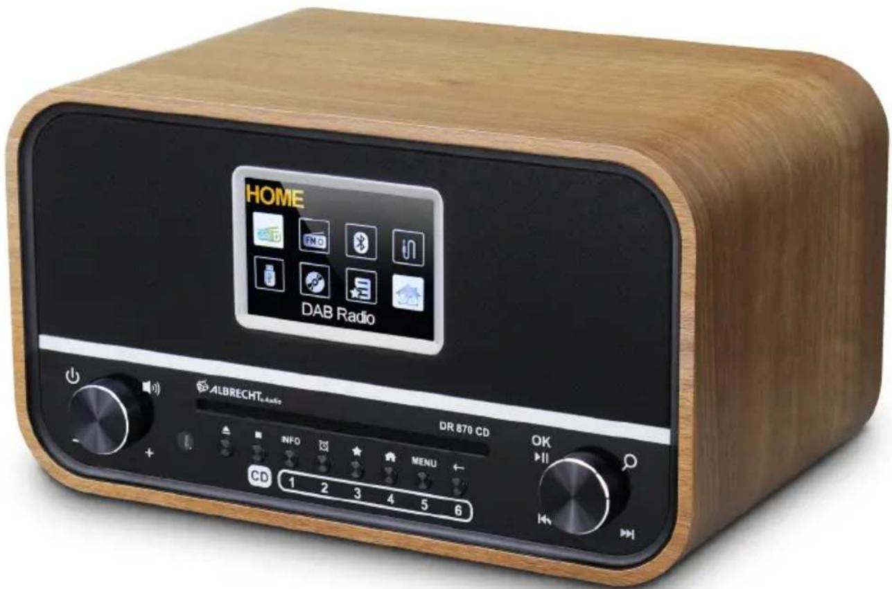 ALBRECHT DR 870 CD - DR 870 CD - 1