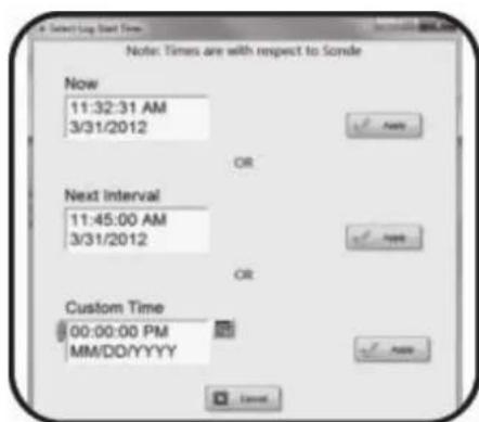 YSI EXO2 - Afficher les réglages actuels de la sonde - 1