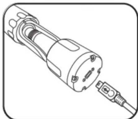 YSI EXO2 - Relier l'adaptateur à la sonde. - 1
