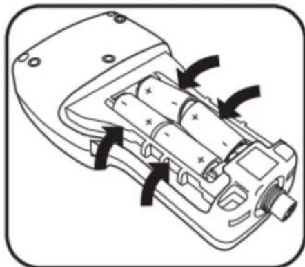 YSI EXO2 - Retirer le couvercle du compartment des piles. - 1