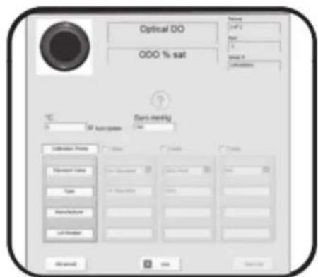 YSI EXO2 - Menu Calibration du capteur - 2