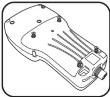 YSI EXO2 - Terminal portatif Installer ou remplacer les piles - 1