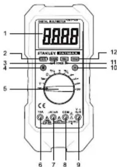 STANLEY Fatmax FMHT77419 - Przycisk zakresu „RANGE" - 1