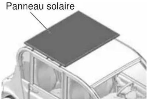 GEM e4 (2016) - Panneau solaire (option) - 2