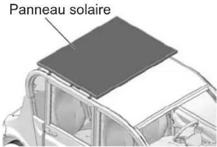 GEM eLXD (2017) - Panneau solaire (option) - 2