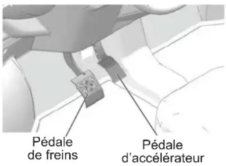 GEM eLXD (2017) - Pédale de freins - 1