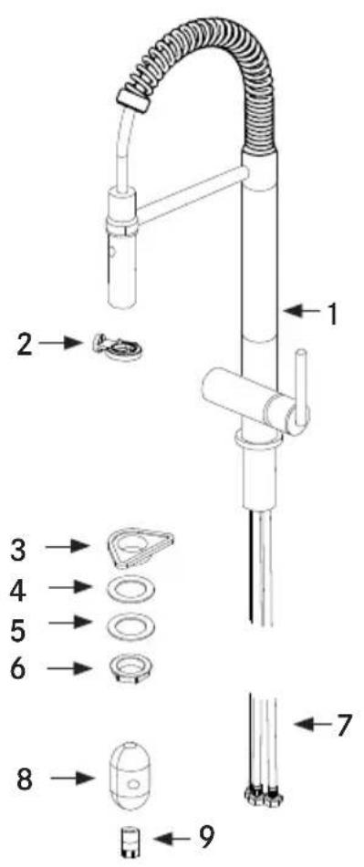 FRANKE FFPD5380 - Contents in box - 1