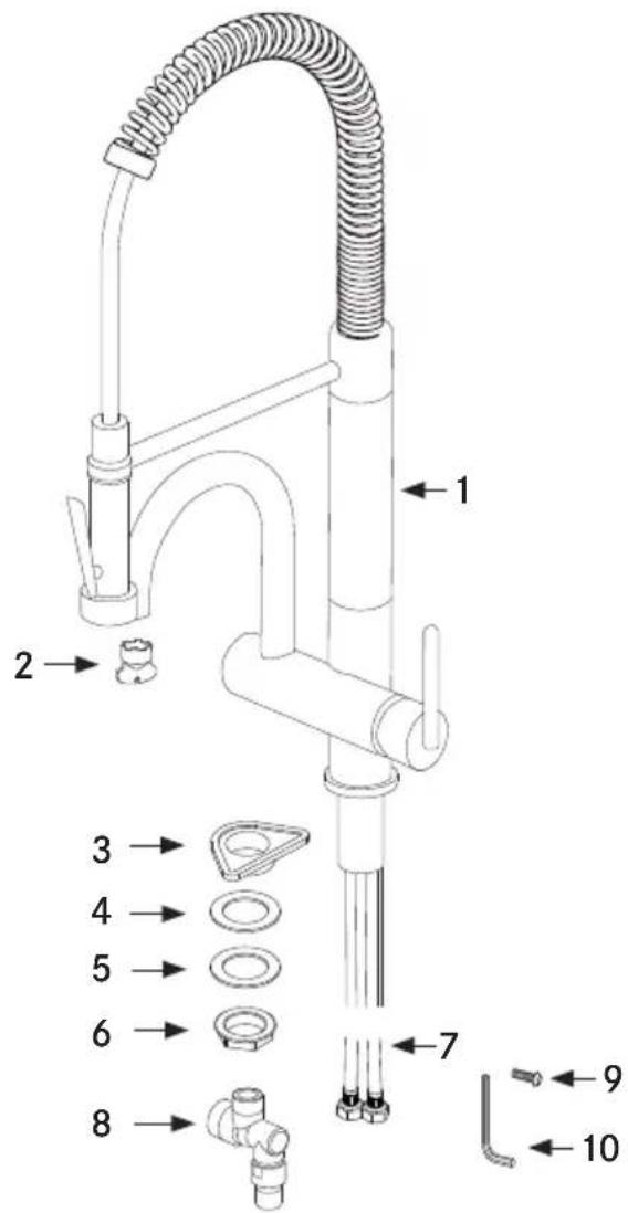 FRANKE FFPD5380 - Contents in box - 2