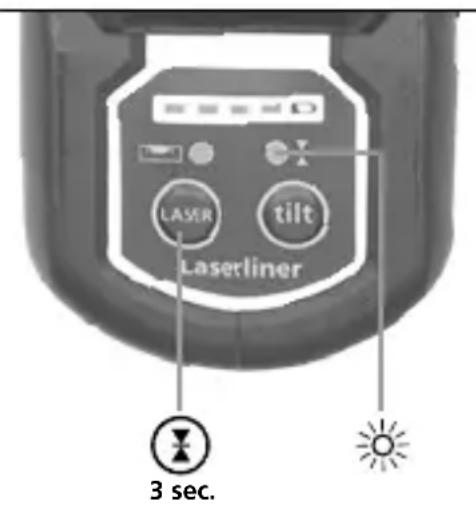 Laserliner CompactPlaneLaser 3G - Opsiional: Lazer alicisi GRX ile calisma - 1