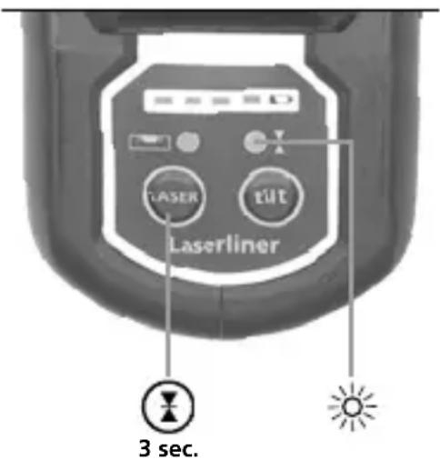 Laserliner CompactPlaneLaser 3G - Način ročnega sprejema - 1