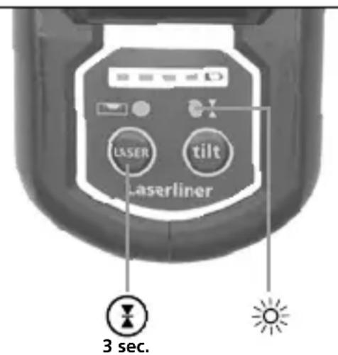 Laserliner CompactPlaneLaser 3G - Optional: Arbeitsen mit dem Laserempfänger GRX - 1